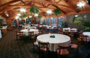 Rehearsal dinners or group and family dining room Hideaway Restaurant in Dahlonega Georgia